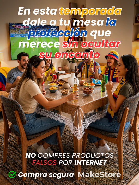 Mantel en vinilo PREMIUM 100% antifluidos