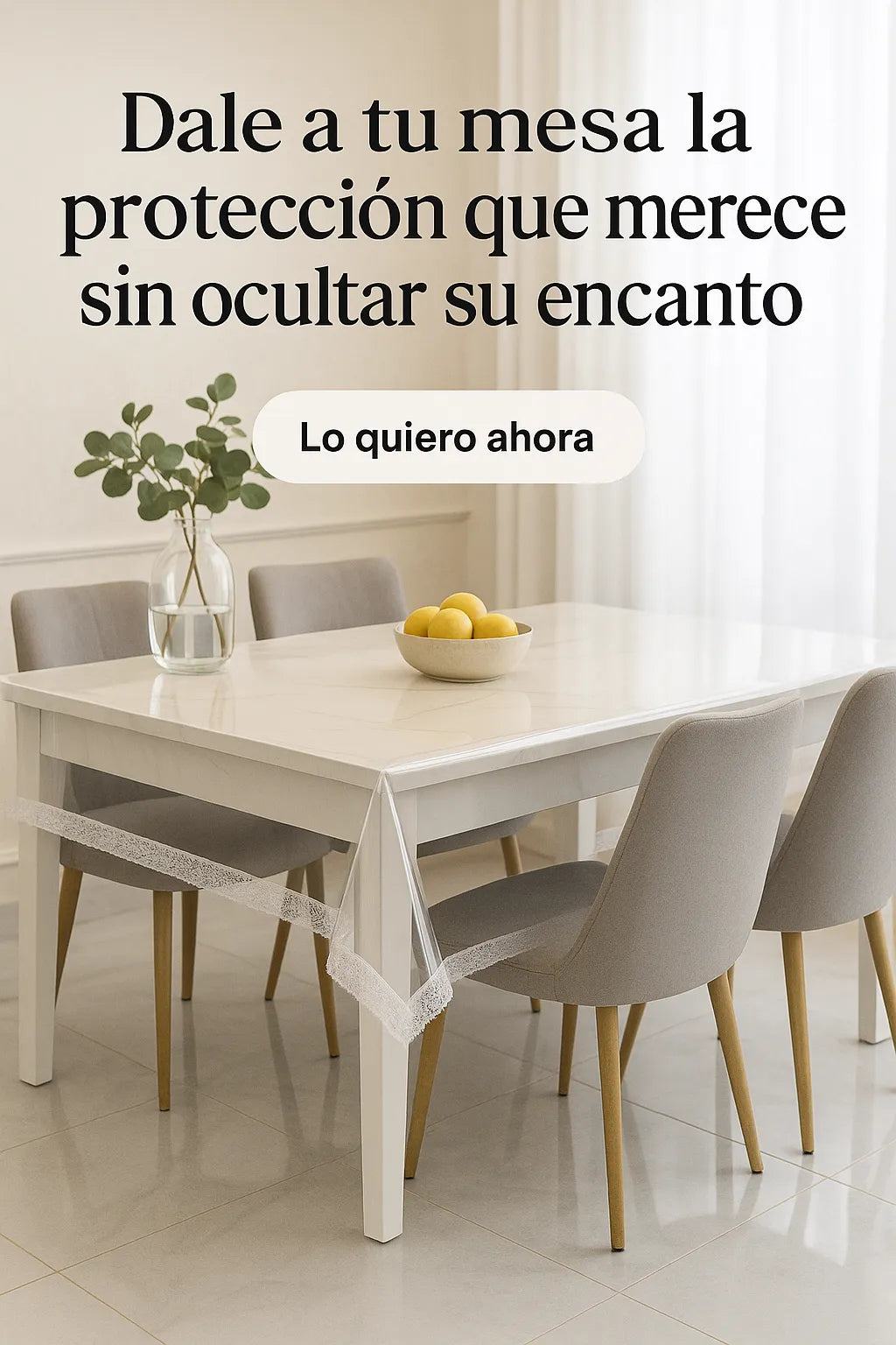 Mantel en vinilo PREMIUM 100% antifluidos